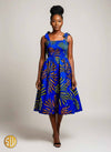 Robe Africaine en Wax Aida - SublimeWax