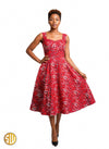 Robe africaine en Wax Nina - SublimeWax