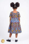 Robe Africaine en Wax pour Fille Sira - SublimeWax