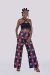 Pantalon en wax Anita - SublimeWax FR-44 US-12