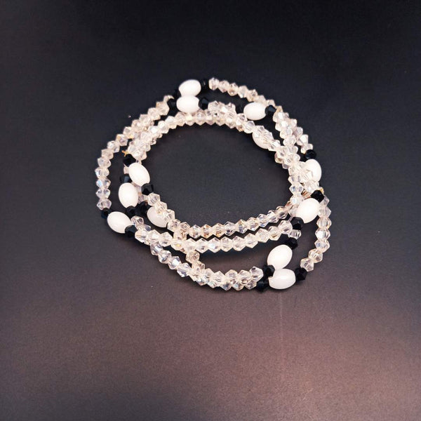 Bracelet Élastique en Perles Artisanales - SublimeWax