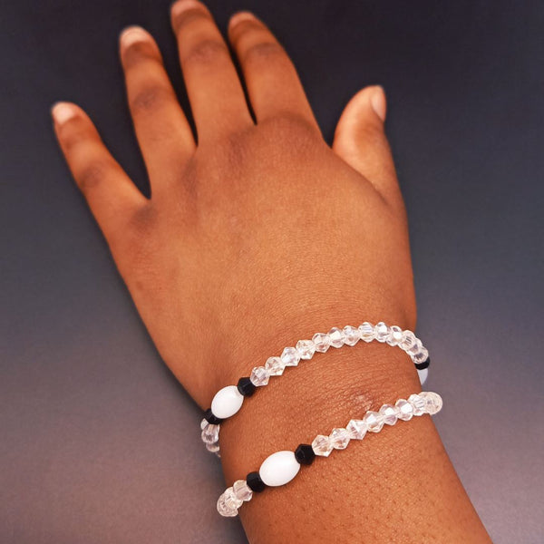 Bracelet Élastique en Perles Artisanales - SublimeWax 0