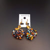 Boucles d'Oreilles en Perles du Kenya - SublimeWax 4