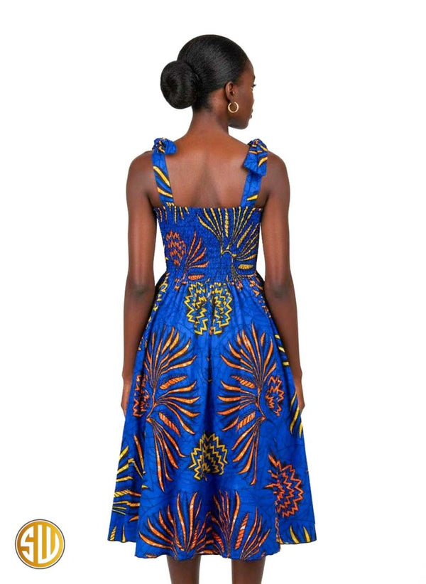 Robe Africaine en Wax Aida - SublimeWax