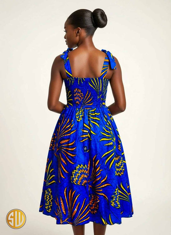 Robe Africaine en Wax Aida - SublimeWax