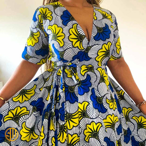 Robe en wax Anna - SublimeWax