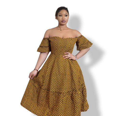 Robe en Wax Aida - SublimeWax