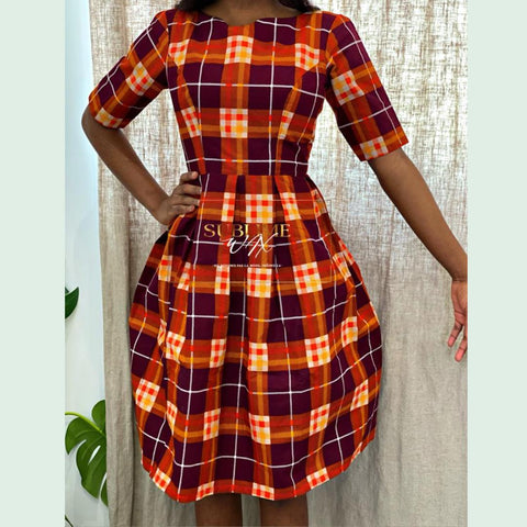 SublimeWax - African Dress In Wax Emma