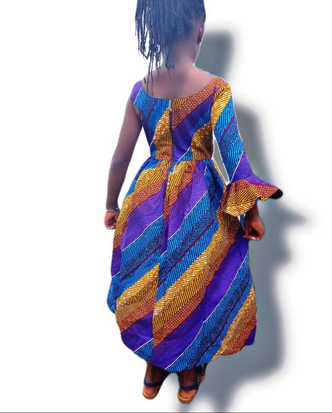 Robe Africaine pour Fille Lou - SublimeWax