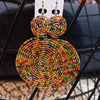 Boucles d'oreilles pendantes Massai Naba - SublimeWax 5