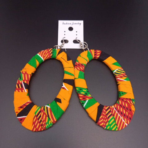 SublimeWax© - African Print Earrings Alima
